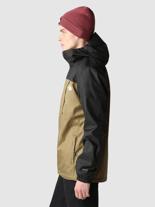 Quest Triclimate 3 in 1 Winter Jacket Waterproof and Windproof Military Olive/tnf Black