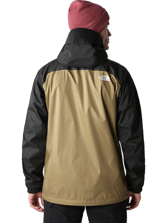 Quest Triclimate 3 in 1 Winter Jacket Waterproof and Windproof Military Olive/tnf Black