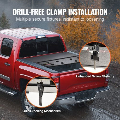 Κάλυμμα Καρότσας Vevor Tri-fold Toyota Tacoma 2016-2023 Zdskchbxgzdsu74s1v9
