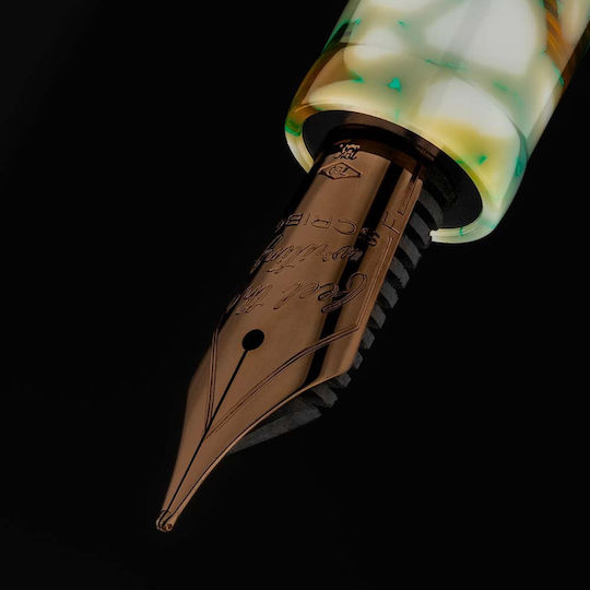 Scribo La Dotta Travertino Fountain Pen Gold 18ct M Medium