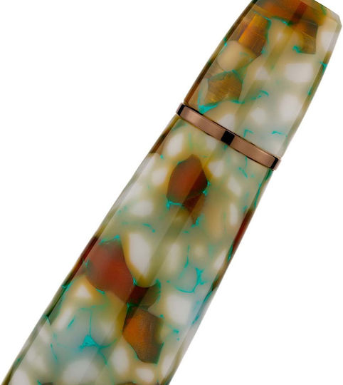 Scribo La Dotta Travertino Fountain Pen Gold 18ct M Medium