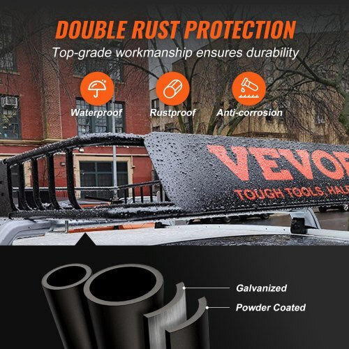 Vevor Roof Rack 64"x39"x6" Extension 200kg SUV Trucks Cdxljjy364396p5cvv0