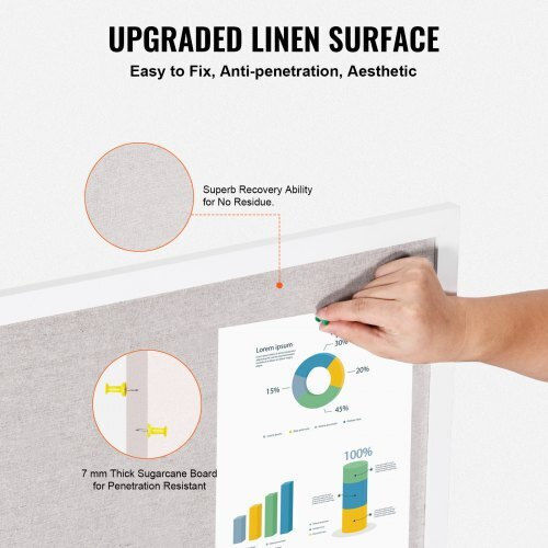 Vevor Cork Notice Board 91.44x60.96cm