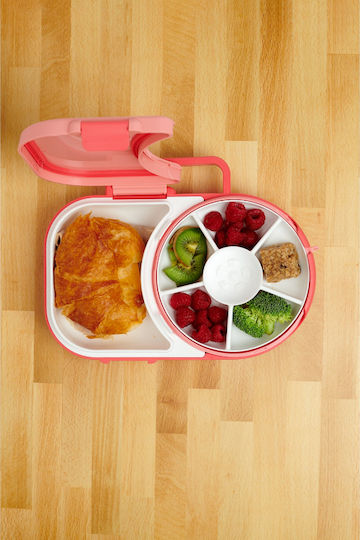 GoBe Plastic Kids' Food Container Pink