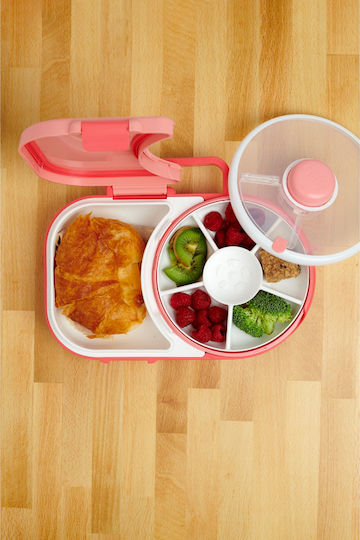 GoBe Plastic Kids' Food Container Pink