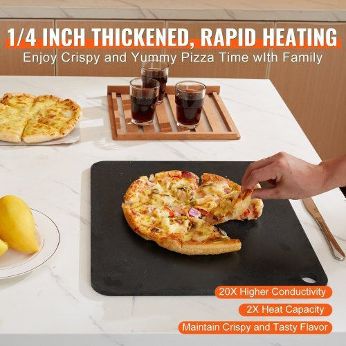 Vevor Baking Plate Pizza with Flat Surface 40.64x36.83cm