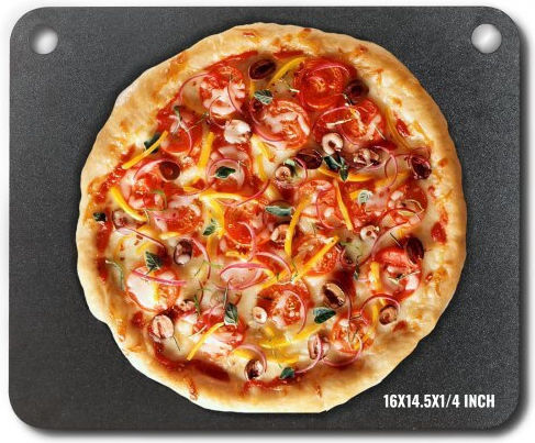 Vevor Baking Plate Pizza with Flat Surface 40.64x36.83cm