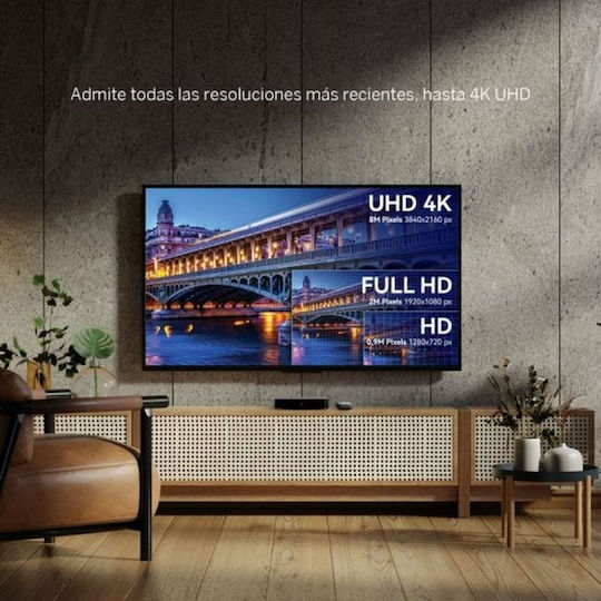 Thomson TV Box 240G 4K UHD με WiFi USB 2.0 2GB RAM και 8GB Αποθηκευτικό Χώρο με Λειτουργικό Android και Google Assistant