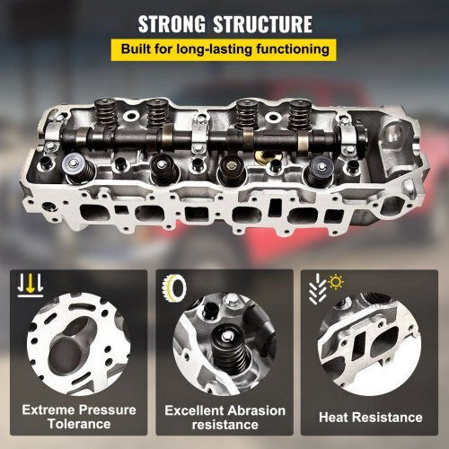 Cylinder Head Vevor Toyota 4 Runner Pickup 2.4L 85-95 Ft22rggzc00000001v0