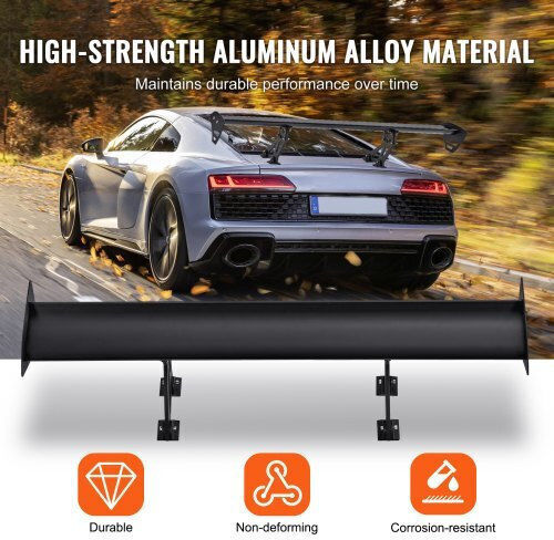 Adjustable Car Spoiler Vevor Gt 43.3'' Tyxwylhjlhjd8zq27v0