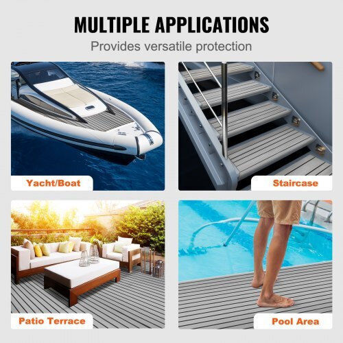 Vevor Podea Barcă Spumă EVA 240 cm x 90 cm Adeziv Anti-Alunecare 2,15 m² Bărci Cbzzfhpmddhss4tphv0
