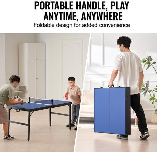 Vevor Masa de ping pong pliabilă Masa de ping pong Interior