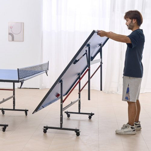 Vevor Πτυσσόμενo Τραπέζι Ping Pong Εσωτερικού Χώρου