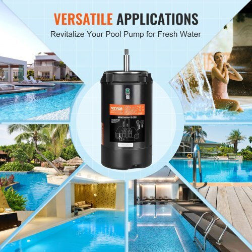 Vevor Pool Water Pump Filter Single-Phase with Power 0.75hp