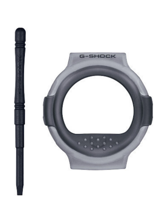 Casio G-shock Ceas Barbatesc Automat Cu Curea Din Cauciuc Albastră