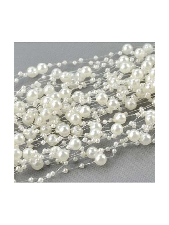 Christmas Tree Garland Pearls 5m Ruhhy 22499