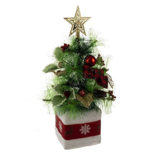 Weihnachtsdekoration Baum Klassisch 45cm Grün