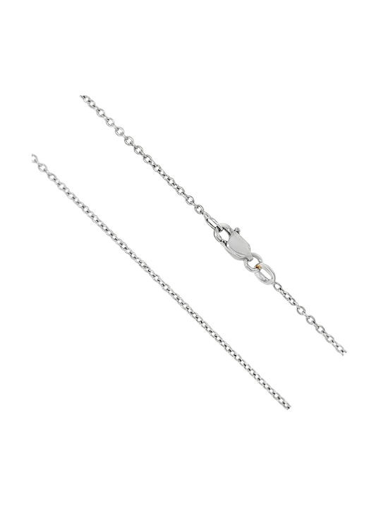 Xryseio White Gold Chain Neck 18K Length 42cm