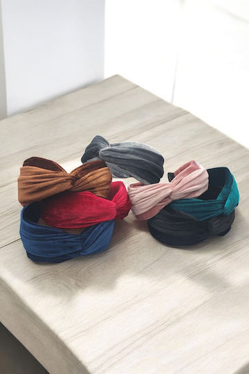 Headband Hair Comb Burgundy