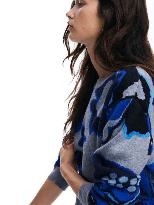 Desigual Pullover Blue 24WWJF32-9019