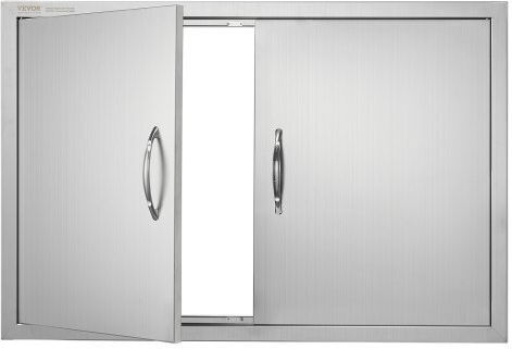 Πόρτα Bbq Vevor 915x610mm Ανοξείδωτη Διπλή Εξωτερική Κουζίνα Smmbscjmys36wmlacv0