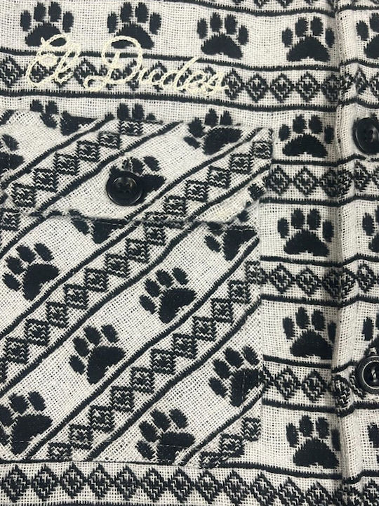 Overshirt Mânecă Lungă Multicolor