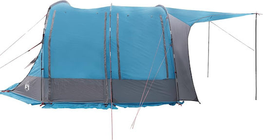 vidaXL Camping Tent Tunnel Car Blue 403x325x196cm