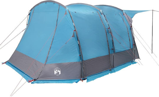 vidaXL Camping Tent Tunnel Car Blue 403x325x196cm