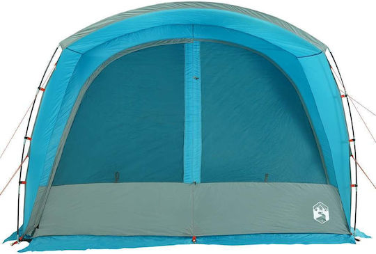 vidaXL Camping Tent Car Blue For 4 People 300x185x200cm