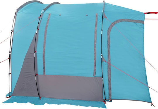vidaXL Camping Tent Car Blue For 4 People 300x185x200cm