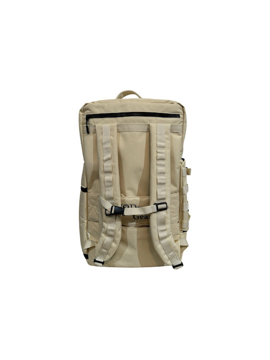 Wodproof Gear Ανδρική Τσάντα Πλάτης Γυμναστηρίου Μπεζ