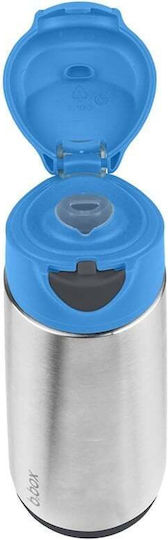 B.Box Stainless Steel Thermos Bottle BPA Free 500ml Blue Slate