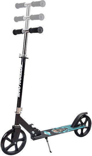 Action One Kids 2-wheel Foldable Scooter Skull Rider Black