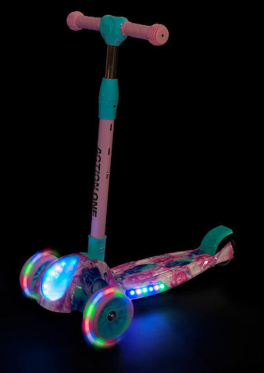 Action One Kids 3-wheel Foldable Scooter Glamour