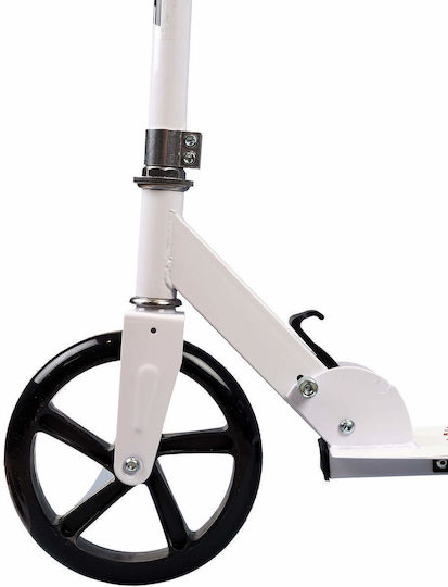 Action One Kids 2-wheel Foldable Scooter Skull Rider White