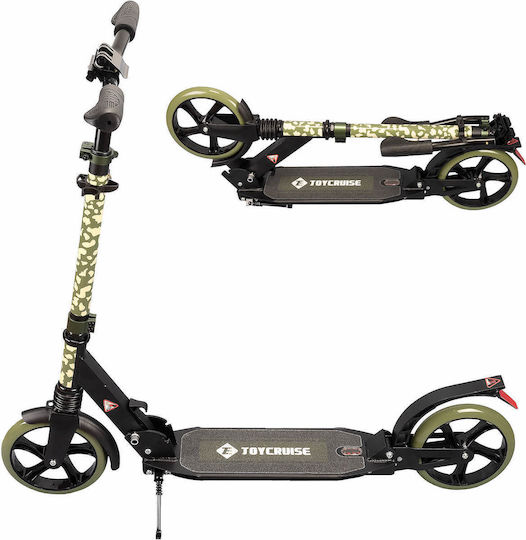 Action One Kids 2-wheel Foldable Scooter 2 Shock Absorbers Optimus Army