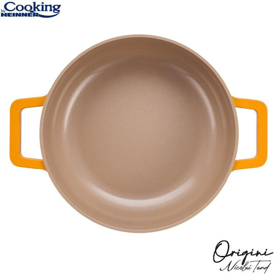 Heinner Nicolai Tand Shallow Pot made of Aluminum 3.4lt / 26cm