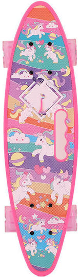 Action One Комплект Пениборд Happy Unicorns 58 x 16 см Многоцветен