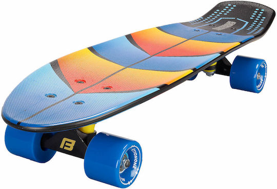 Action One Complete Penny Board Hawaii Surfing 68 X 17.5 Cm Multicolor