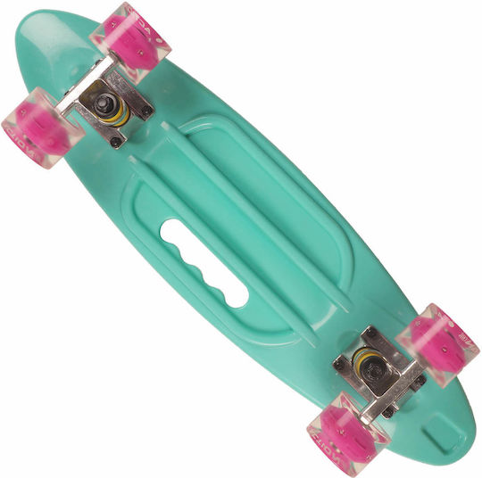 Action One Penny Board Complet Paradis Tropical 58 X 16 Cm Multicolor