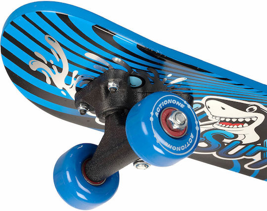 Action One Complete Penny Board Shark 41 X 12 Cm Multicolor