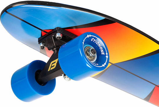 Action One Complete Penny Board Hawaii Surfing 68 X 17.5 Cm Multicolor