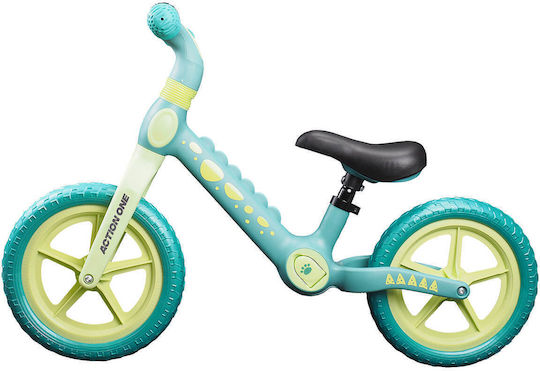 Bicicletă de Echilibru pentru Copii Action One Spiky 12 Inch Verde