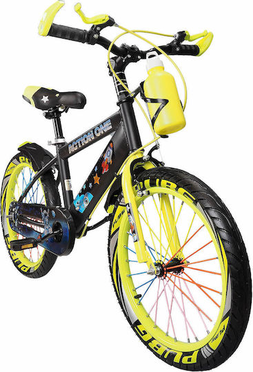 Action One 12" Kids Bicycle City Kiddo Neon Green
