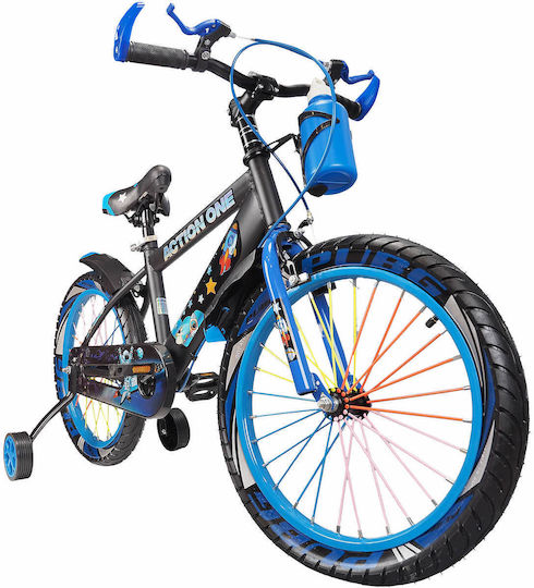 Bicicletă pentru copii Action One 20" City Super Nova Albastru