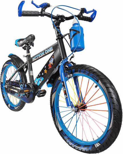 Bicicletă pentru copii Action One 20" City Super Nova Albastru
