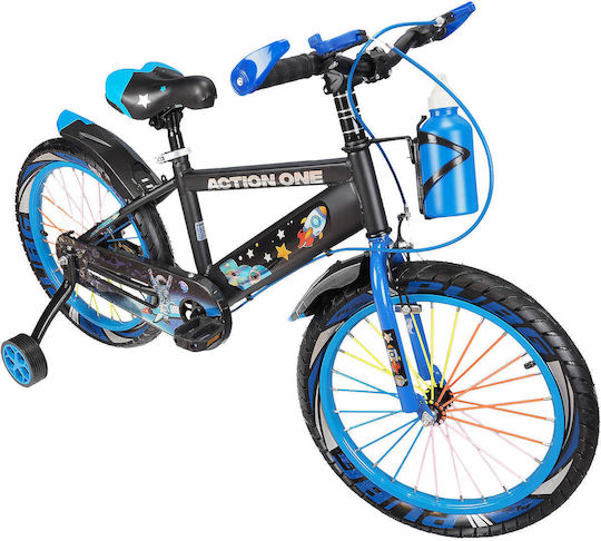 Bicicletă pentru copii Action One 16" City Genesis Albastru