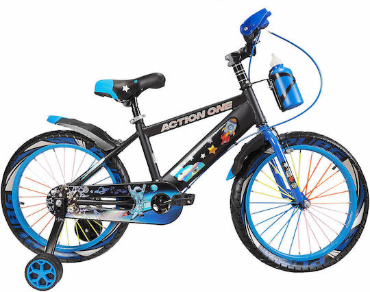 Bicicletă pentru copii Action One 20" City Super Nova Albastru