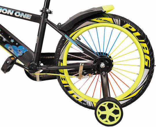 Action One 12" Kids Bicycle City Kiddo Neon Green