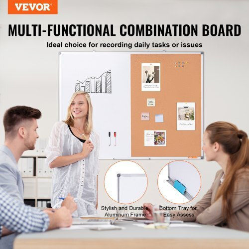 Vevor Notice Board Cork 121.92x91.44cm
